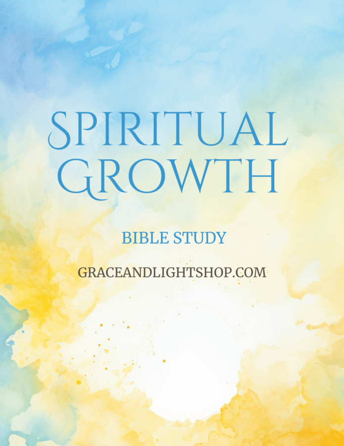 Spiritual Growth Bible Study + Reflection + Journal