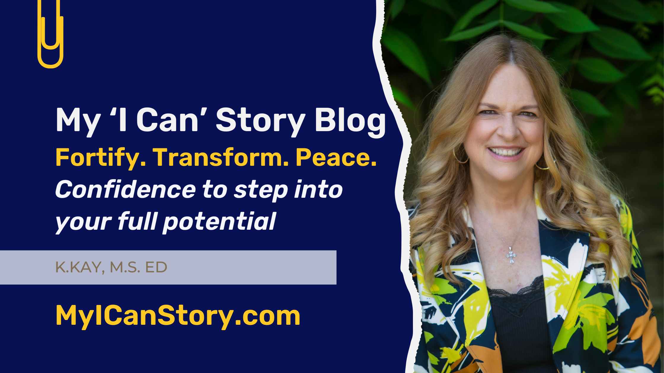 My I CAN Story Blog - Grow & Build Confidence Today