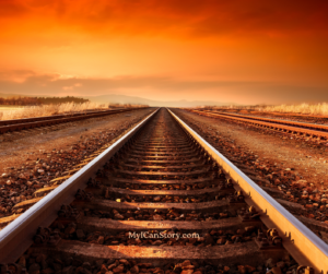 wasted time stop wasting time image lonesome railroad line myicanstory.com
