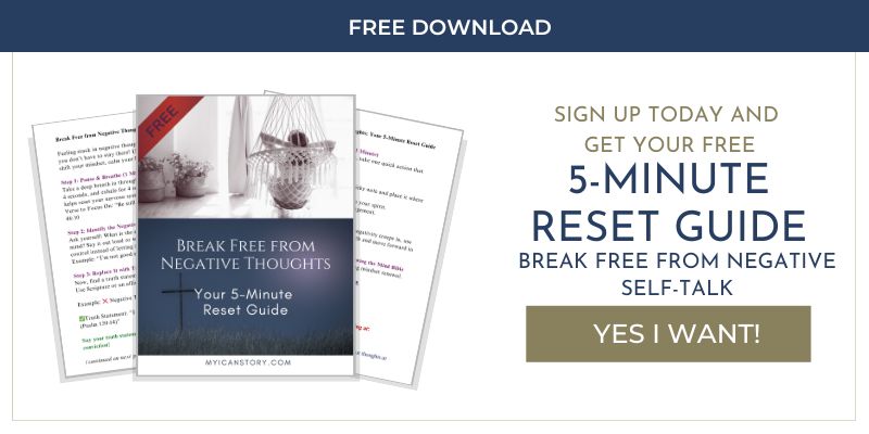 5-Minute reset guide-break free from negative self-talk free