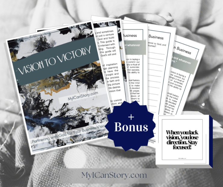 Vision to Victory Parner your business with God from Career and Confidence post