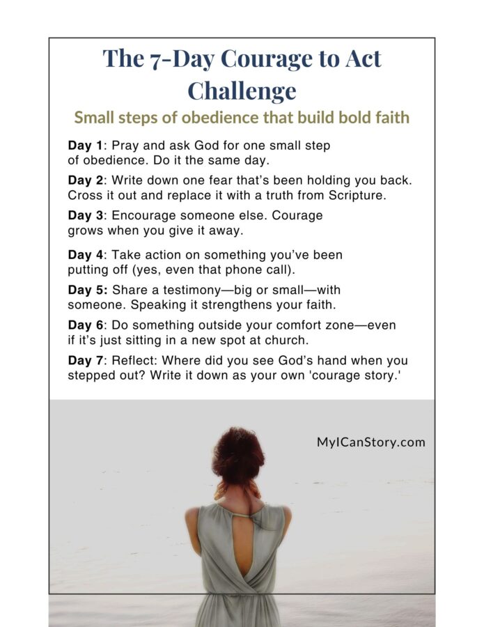 Courage Isn’t Loud - It’s Obedience in Motion 2 7-Day Courage to Act Challenge
Courage Isn't Loud article