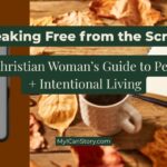 Phone Addiction Christian women blog post stop the scroll