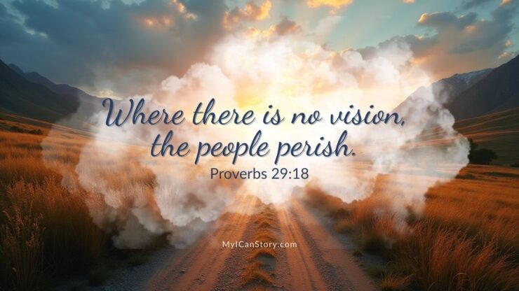 Where there is no vision, the people perish Proverbs 29:18