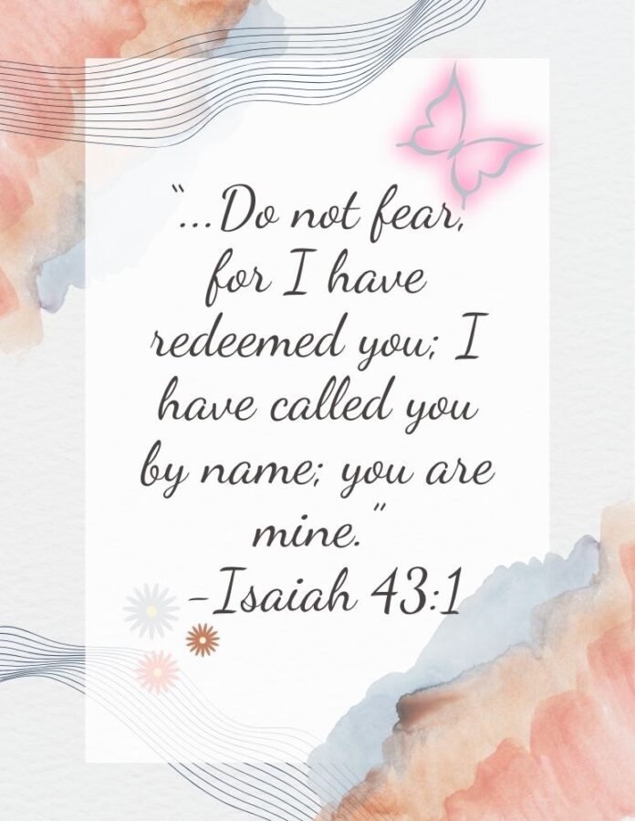 3 Lies the Enemy Uses to Keep You Stuck in Comparison (and the Truth That Sets You Free) 3 Lies the enemy uses quote from Isaiah 43:1