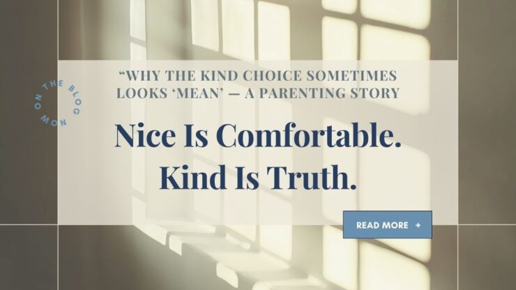Nice is Comfortable. Kind is Truth. blog article