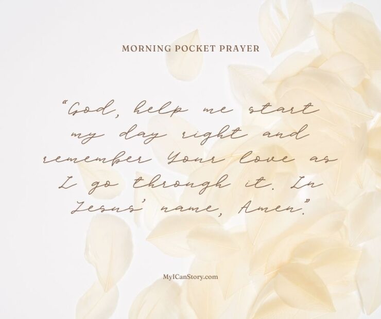 MORNING pocket prayer