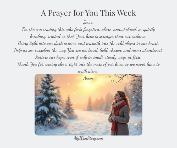 A prayer for you this week