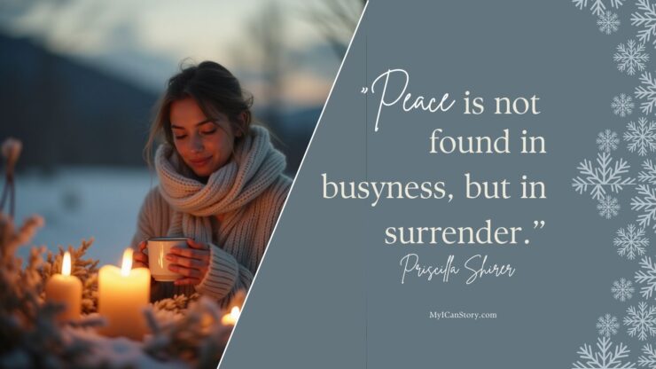 Tired of the Chaos? This Is How Peace Finally Finds You 2 Peace through surrender. Priscilla Shirer