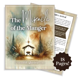 The Miracle of the Manger Devotional Printable downloadable
