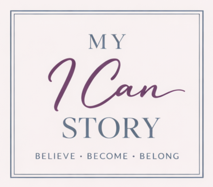 My I Can Story Believe Become Belong Logo
