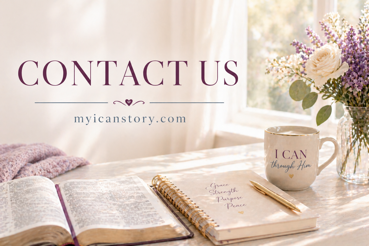 Contact Us page image for myicanstory.com